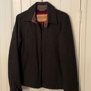 Vintage Amercrombie & Fitch Wool Members Only Bomber Jacket from the 2000s (L)